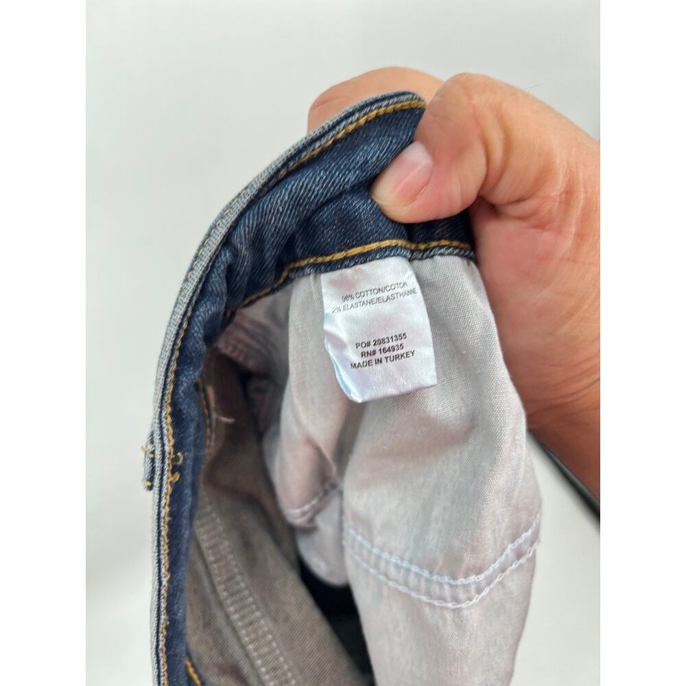 Frances Valentine Dark Wash Wide-Leg Jeans - Picture 8 of 9